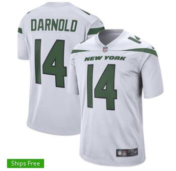 Women New York Jets Sam Darnold Nike Football Jersey-001