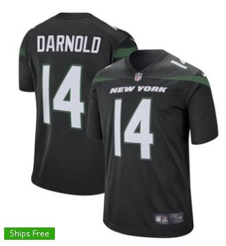Women New York Jets Sam Darnold Nike Football Jersey-005