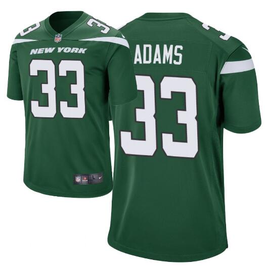 Men's New York Jets Jamal Adams Nike Football Jersey-002