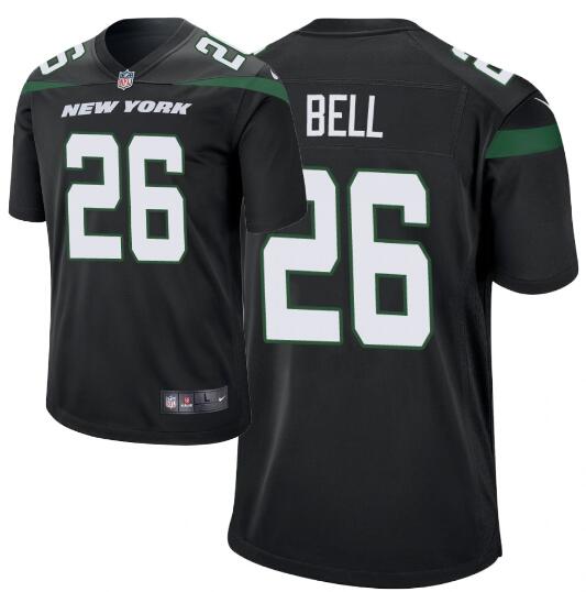 Men Nike New York Jets 26 Le'Veon Bell Football Jerseys