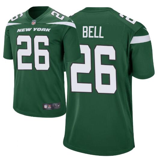 Men Nike New York Jets 26 Le'Veon Bell Football Jerseys