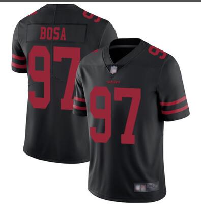 Kid's/ Youth 49ers #97 Nick Bosa  Stitched Football  Jersey