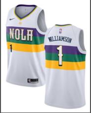 New Men's Pelicans Zion Williamson  Basketball Jersey-001