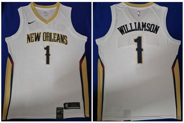 New Men's Pelicans Zion Williamson  Basketball Jersey-002