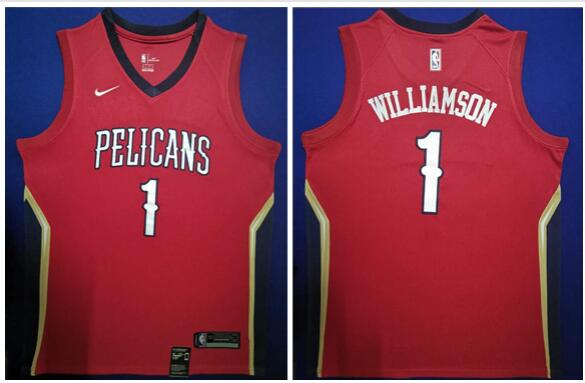 New Men's Pelicans Zion Williamson  Basketball Jersey-003