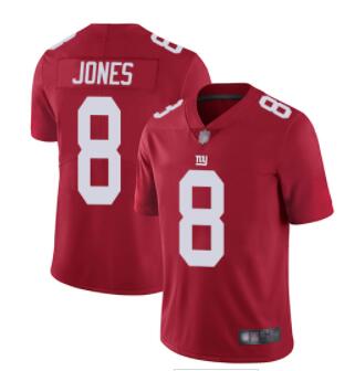Men's Giants #8 Daniel Jones  Stitched Football Vapor Untouchable Limited Jersey-001