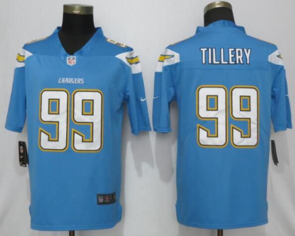 New Men Nike San Diego Chargers 99 Tillery   2019 Vapor Untouchable Limited Player Jersey