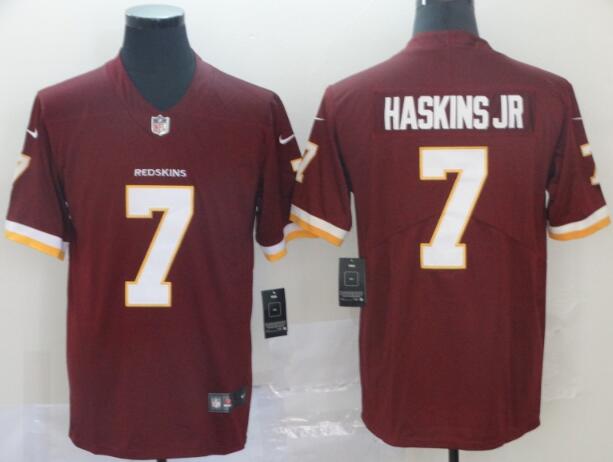 Men Dwayne Haskins Washington Redskins Nike 2019 NFL Vapor Jersey-001