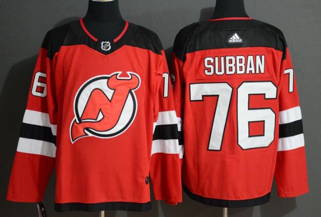 Men's New Jersey Devils P.K. Subban 76# Fanatics Hockey Jersey