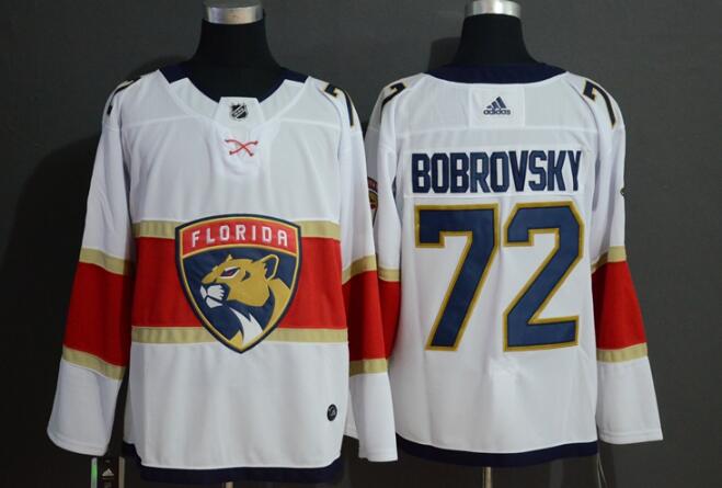 Florida Panthers #72 Sergei Bobrovsky Men Stitched Hockey Jersey-001