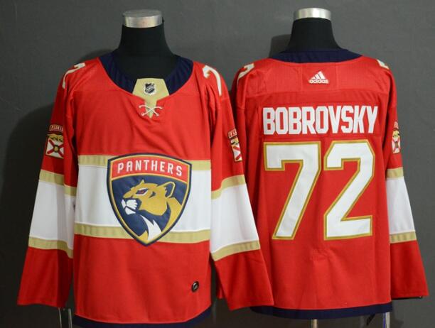 Florida Panthers #72 Sergei Bobrovsky Men Stitched Hockey Jersey-003