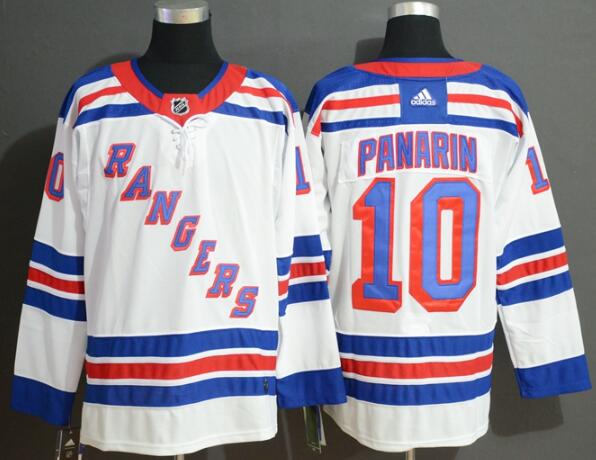 Rangers #10 Artemi Panarin Royal Men's Stitched Hockey Jersey