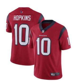 Texans #10 DeAndre Hopkins Navy Blue Men's Stitched Football Limited Rush Jersey-001