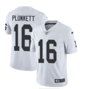 Nike Oakland Raiders #16 Jim Plunkett  Men's Stitched NFL Vapor Untouchable Limited Jersey-002