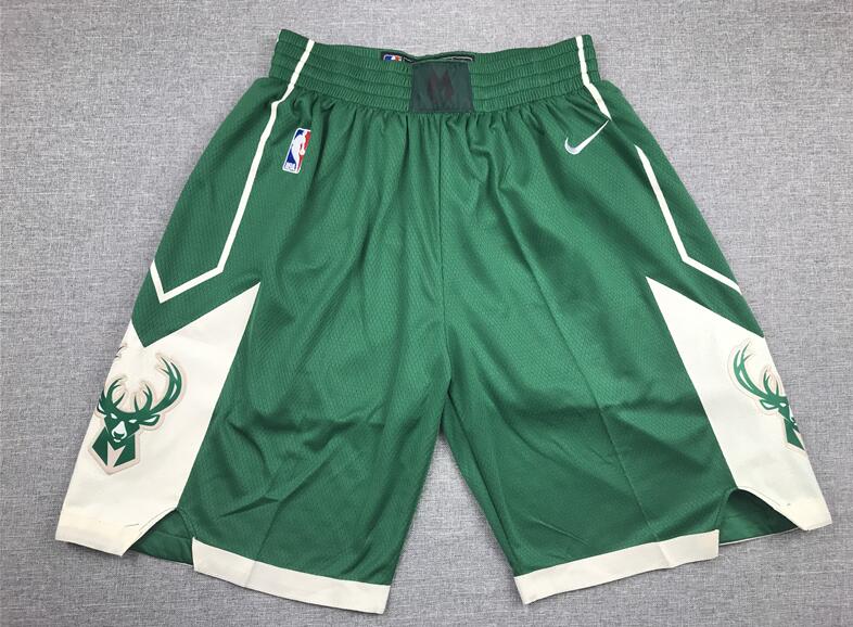 New Nike Milwaukee Bucks Men Shorts-001
