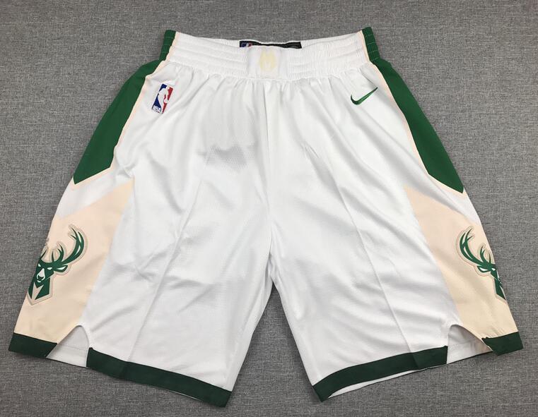 New Nike Milwaukee Bucks Men Shorts-002