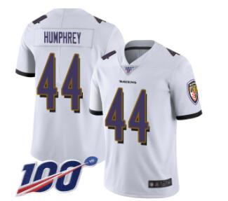Nike Ravens #44 Marlon Humphrey Men's Stitched NFL 100th Season Vapor Limited Jersey-003