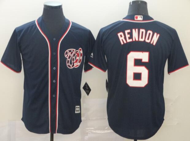 Men's Washington Nationals Anthony Rendon  Stitched Jersey-sey