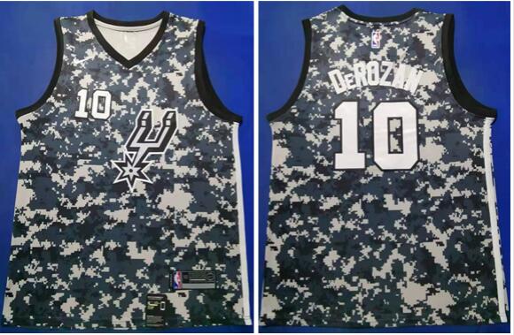 Men's San Antonio Spurs DeMar DeRozan Nike Black City Edition Swingman Jersey