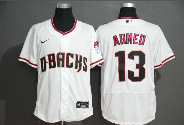 New Men Arizona Diamondbacks #13 Nick Ahmed  Stitched MLB Jersey