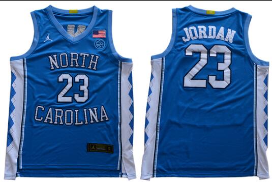 2019 North Carolina 23 Jordan Men Stitched Jersey