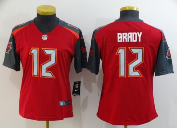 women's Tampa Bay Buccaneers 12# Tom Brady Jersey