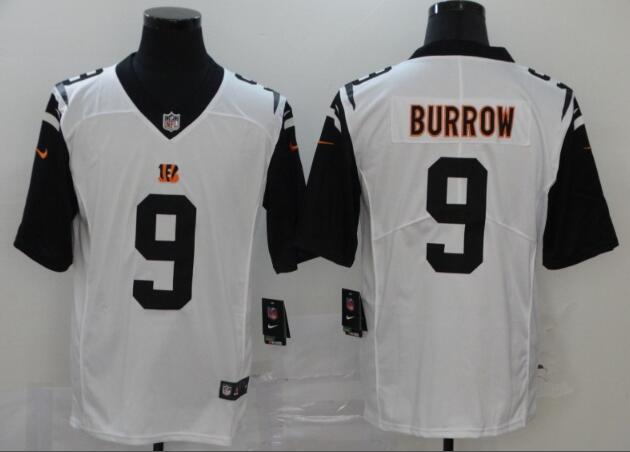 Men's Cincinnati Bengals Joe Burrow 9 Nike  2020 Stitched NFL Jersey-003
