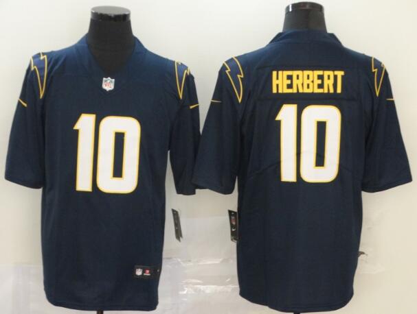 Men's Los Angeles Chargers Justin Herbert Nike 2020 NFL Stitched Jersey