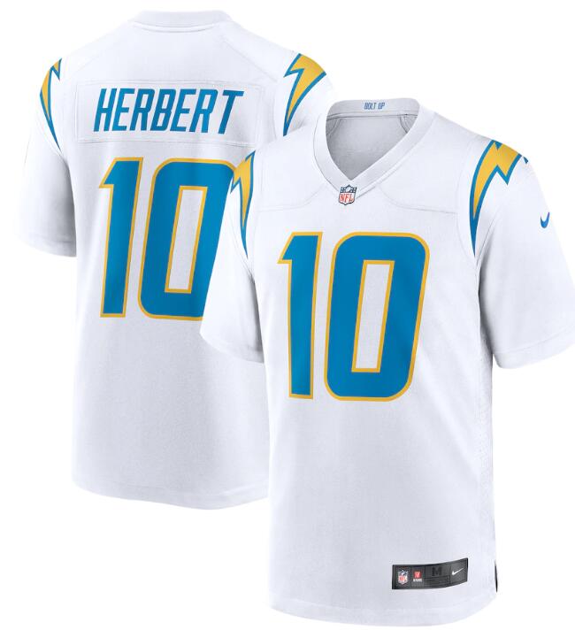 Men's Los Angeles Chargers Justin Herbert Nike 2020 NFL Stitched Jersey