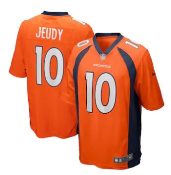 Men's Denver Broncos Jerry Jeudy Nike NFL Stithed Jersey