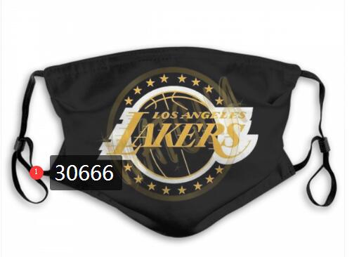 Los Angeles Lakers masks-003