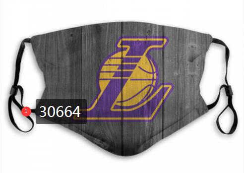 Los Angeles Lakers masks-005