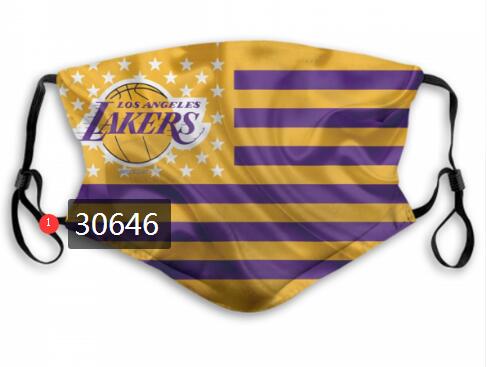 Los Angeles Lakers masks-009