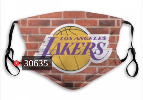 Los Angeles Lakers masks-010
