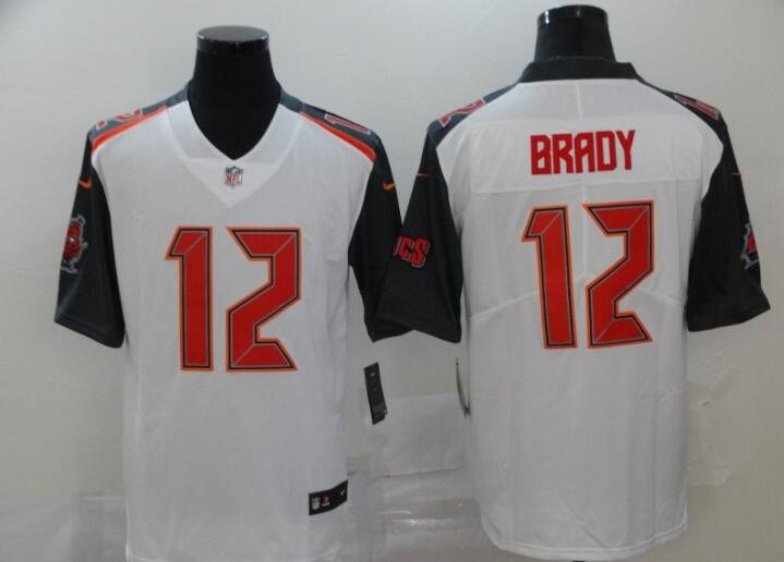 Men's Tampa Bay Buccaneers #12 Tom Brady Stitched Limited NFL Jersey
