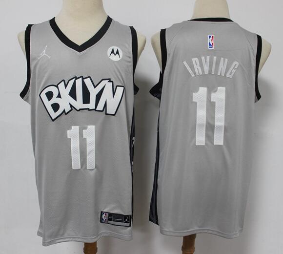 Men's Brooklyn Nets Kyrie Irving 11 Nike   2020/21 Stitched Jersey