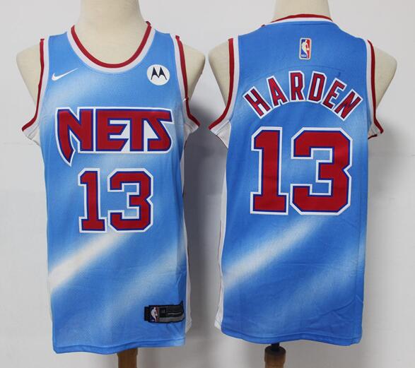 Men's Brooklyn Nets James Harden Nike Black 2020/21 Stitched Jersey