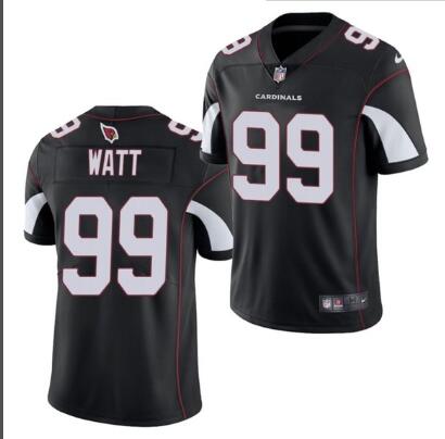 Men's Arizona Cardinals #99 J. J. Watt  2021 Vapor Untouchable Stitched NFL Nike Limited Jersey