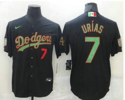 men's los angeles dodgers #7 julio urias  mexico 2020 world series stitched mlb jersey