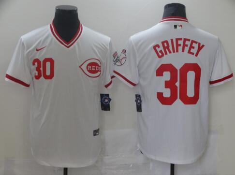 Men's Cincinnati Reds #30 Ken Griffey Jr. Baseball Jersey