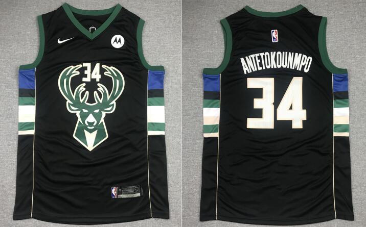 Men's Giannis Antetokounmpo Milwaukee Bucks Nike jersey