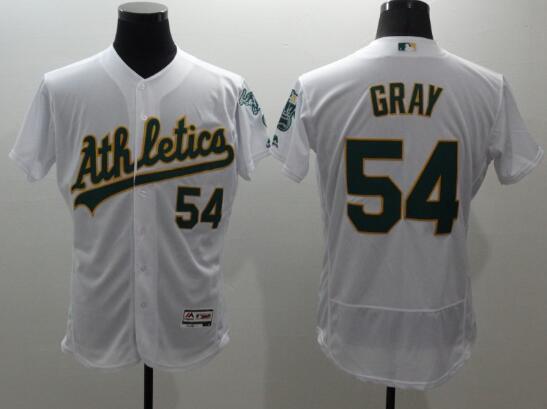 Men Oakland Athletics 54 Gray  Elite 2021 MLB Jerseys