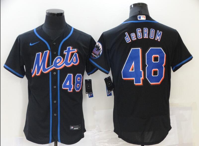 Men's New York Mets #48 Jacob deGrom  Stitched MLB  Nike Jersey