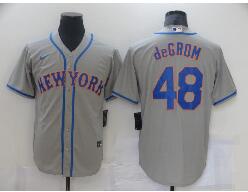 Men's New York Mets #48 Jacob deGrom  Stitched MLB  Nike Jersey