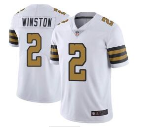 Men's New Orleans Saints #2 Jameis Winston   Stitched NFL Nike   Jersey