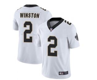 Men's New Orleans Saints #2 Jameis Winston   Stitched NFL Nike   Jersey