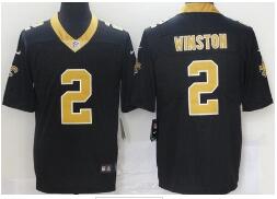 Men's New Orleans Saints #2 Jameis Winston   Stitched NFL Nike   Jersey