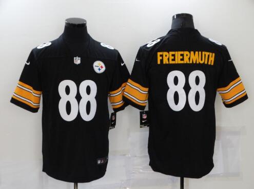 Men's Pittsburgh Steelers Pat Freiermuth Nike Black Jersey