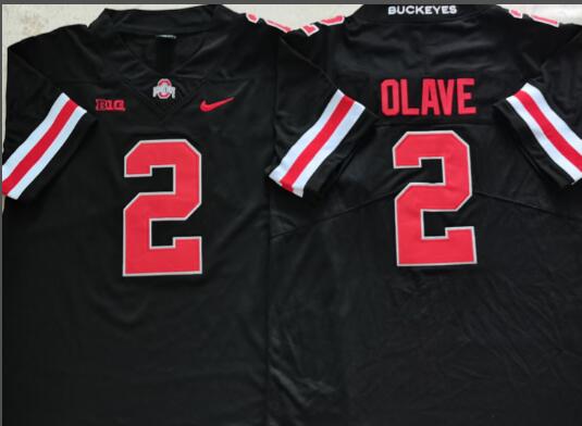 Ohio State Buckeyes Chris Olave Men Stitched Jersey