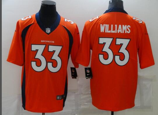 Broncos Javonte Williams  Stitched Jersey